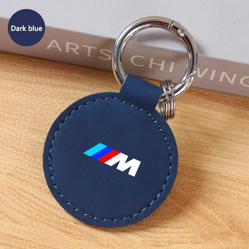 

Car Sticker Hot 2025 Leather Car Logo Keychain Keyring Pendant Gifts Key Chain for BMW X1 X3 X4 X5 E46 E90 F20 E60 E39 F10 M1 M2