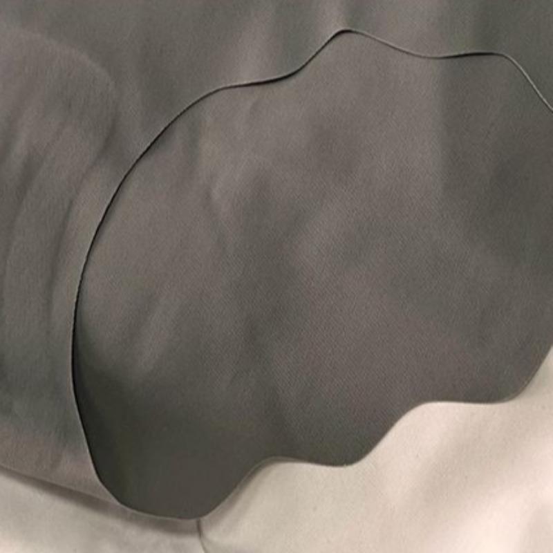 Damskie cienkie falowane bezszwowe majtki z jedwabiu lodowego oddychające szybkoschnące wzory drukowane z czystej bawełny w kroku damskie majtki