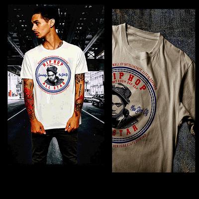 Hip Hop T-shirt NY DJ 90s Rap Music Nas Queensbridge NY Battle Rap Tee