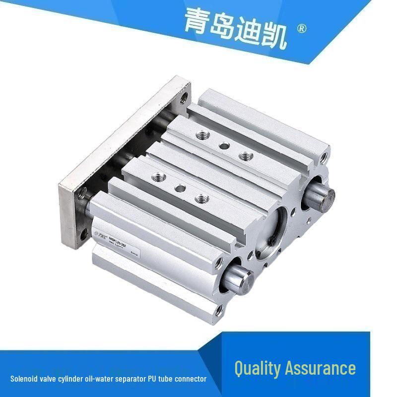 HKSNS Mini Guided Rod Cylinder MGJ6/10x5x10x15x20