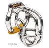 Ergonomic Stainless Steel Stealth Lock Male Chastity Device,Cock Cage,Penis Lock,Cock Ring,Chastity Belt, S056