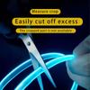 2M/3M Waterproof LED Strip Light Neon Light Glow EL Wire Rope Tube Cable USB Car Party Decoration