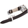 Orient Men's RK-AT0201G (Men's Leather Classic Semi-Skeleton) Round Watch Analog