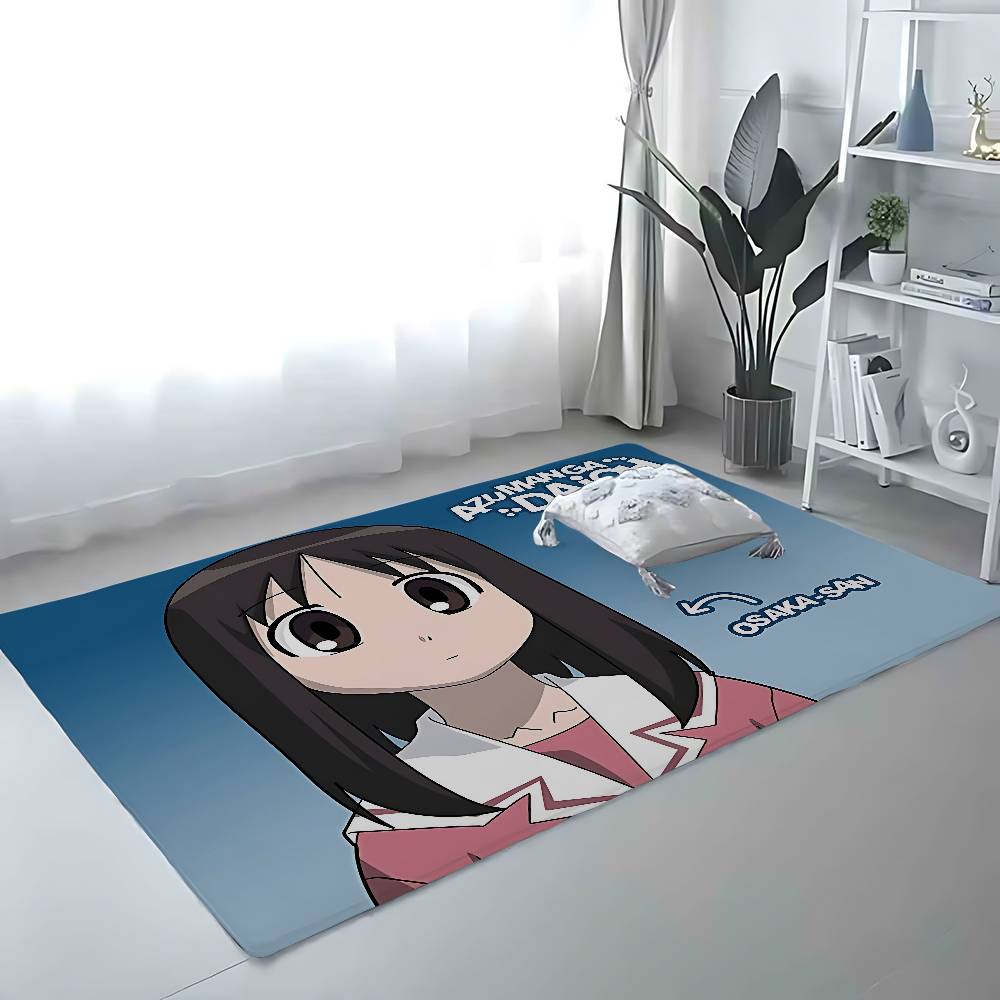 Azumanga Daioh Osaka Ayumu Floor Mat Bathroom Absorbent Mat Simple Door Dirt-resistant Mat Home Kitchen Mat Foot Mat Entry Mat