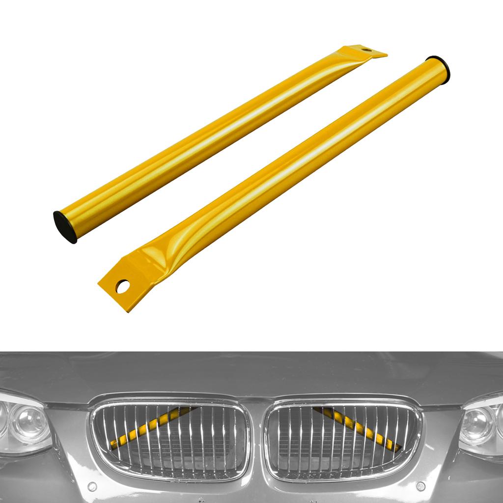 Bare de ranforsare în V din oțel pentru grila frontală, suporturi pentru rinichi pentru BMW E90 E91 E92 E93 323i 325i 328i 330i 335i 2006-2013, Accesorii Auto