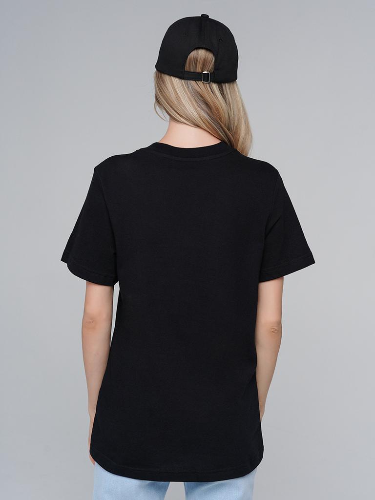 Summer T Shirts for Women Solid Casual Short Sleeves Tops 100% Cotton Oversize O Neck Tees