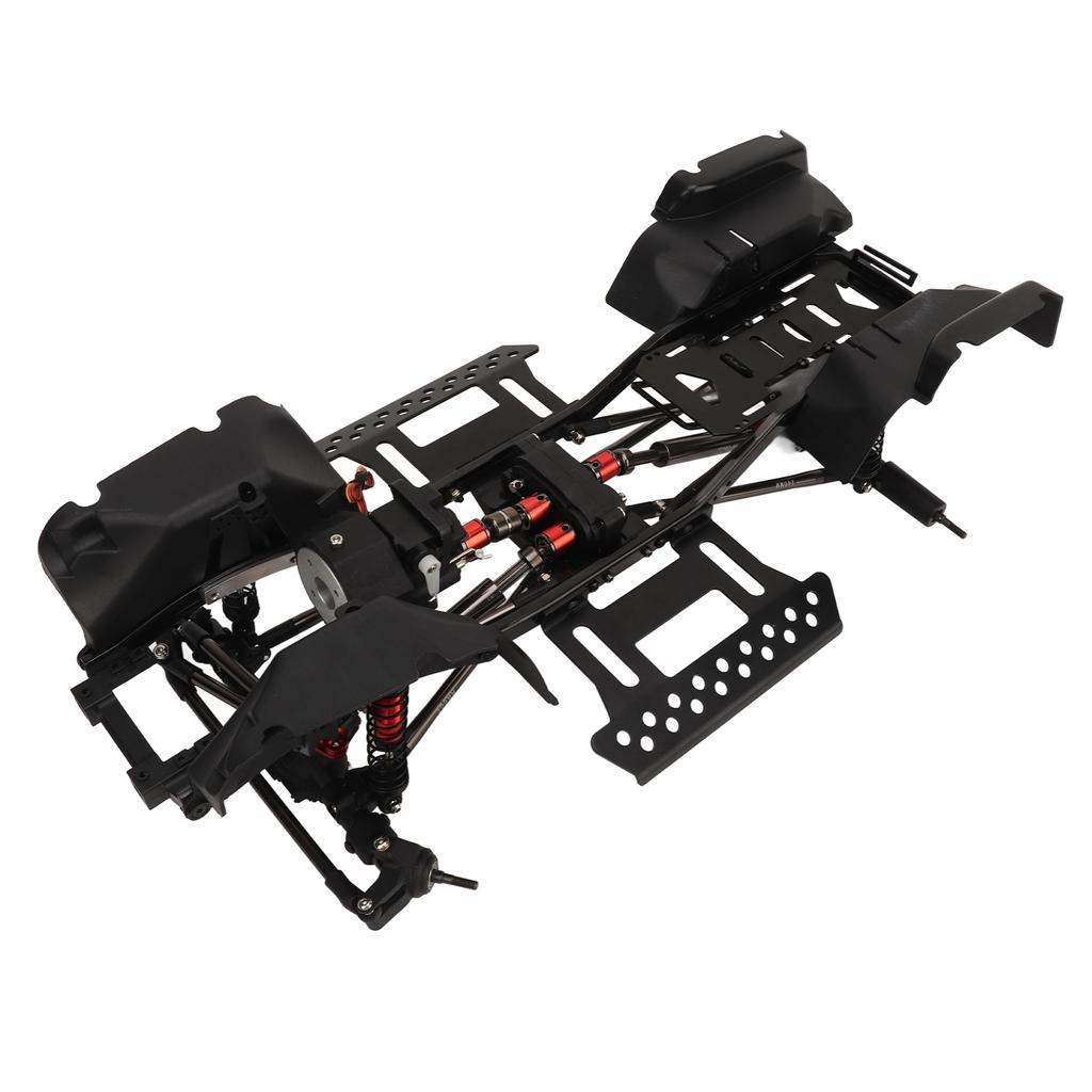 RC Crawler Car Chassis Frame 2 Speed Transmission 4 Shock Absorbers 313mm Wheelbase Chassis Frame
