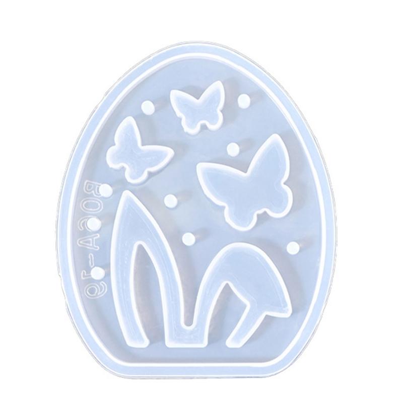 Hollowed Bunnies Silicone Candle Holder Molds for Making Tealight Holder Candle Stand Home Decoration Epoxy Resin Molds