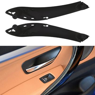 Car Interior Door Pull Handle Trim Replacement Kit for BMW 320i 328d 328i 330i 335i 430i,Durable ABS Front Left & Right Armrest Cover