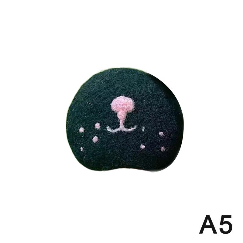 Cat Whisker Storage Felt Refrigerator Magnets Cat Whiskers Collection Cat Vibrissae Keepsake Pets Souvenir Gift Home Decor