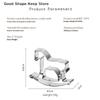 2026 Stainless Steel Horse Cookie Cutter Mould Rocking Horse Shapes Biscuit Mold Fondant Pastry Decor Baking Tools