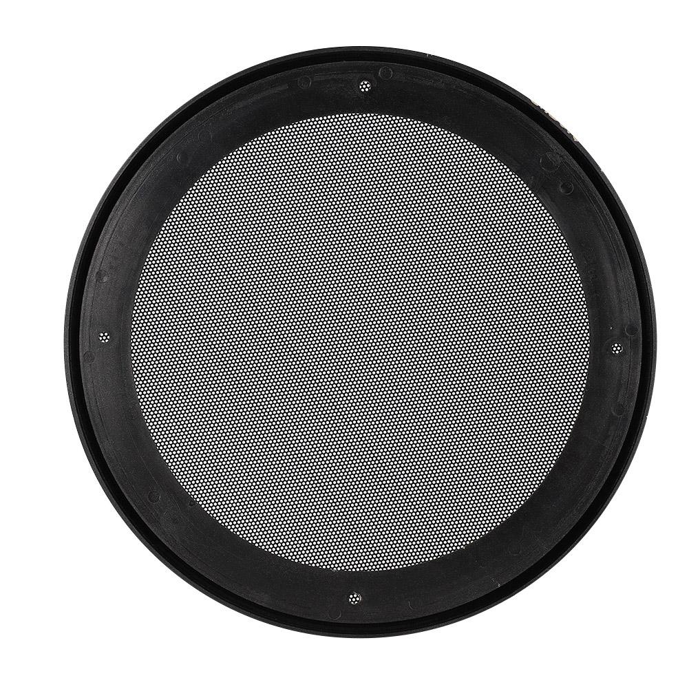 2 pcs 8 inch Audio Speaker Cover Decorative Circle Protective Metal Mesh Cover