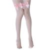 Long Sex Stockings Bow White Sexy Black Silk Ultra-thin Stockings Women's Sex Stockings Uniform