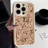 For Samsung Galaxy A15 A16 A35 A55 A14 A34 A54 A33 A52 S25 S24 Ultra S23 S22 Plus S21 FE Case Western Graffiti Brown Soft Cover