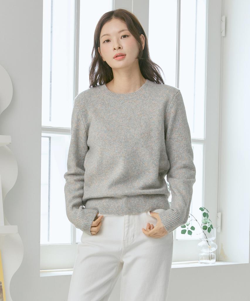 210EDIT Unisex Multicolor Round Knit [Aurora]_Zf4Sw082
