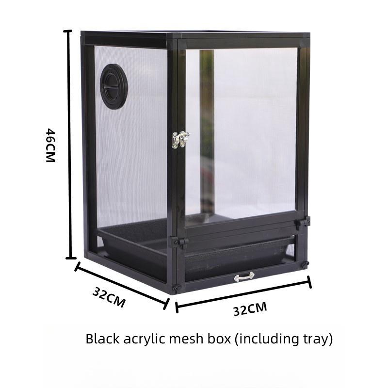 Aluminum Alloy Cage For Chameleon Horned Frog Lizard Breeding Box