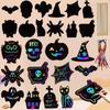 Halloween DIY Scratch Art Animal Decoration for Kids