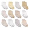 12 Pairs/lot 0 To 4 Yrs Cotton Children's Anti-slip Non Skid Socks For Boys Girl Floor Kid Sock With Rubber Grips Four Season