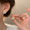 2025 New Arrival: Spiral Pearl Earrings - Light Luxury Sterling Silver for Women