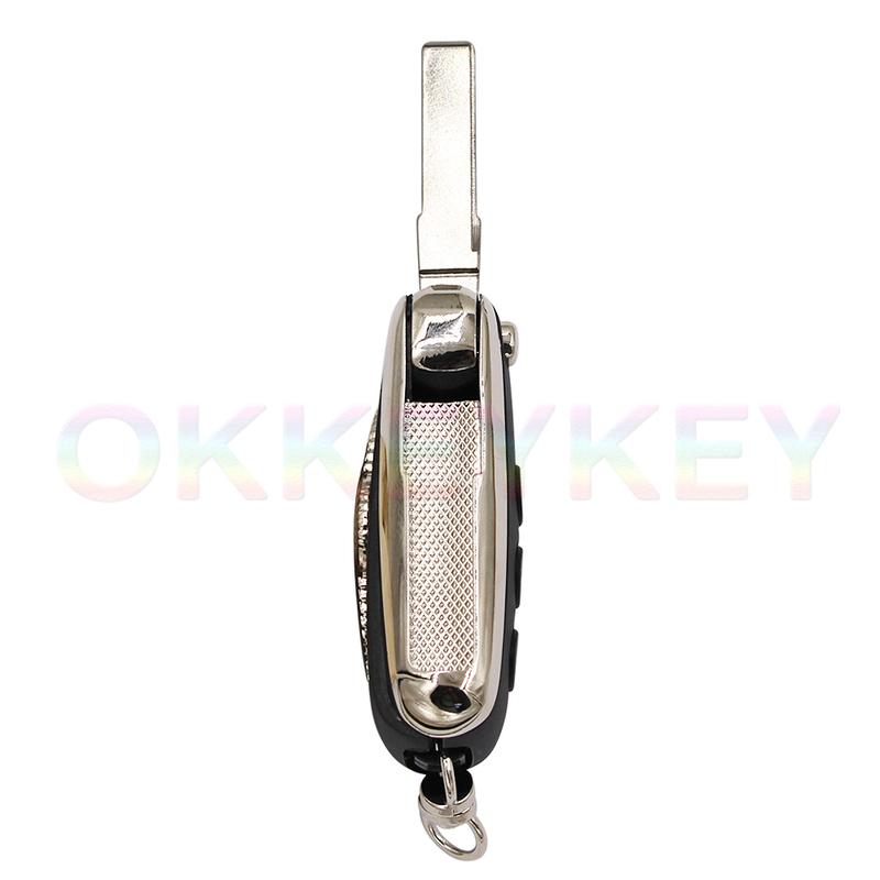 Ecusells Smart 3/4 Button Remote Key 315Mhz/ 433mhz ID46 for Bentley Continental GT GTC Flying Spur FCC KR55WK45031 KR55WK45032