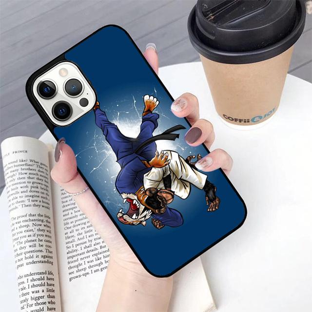 Judo Phone Case For iPhone 17 Air 14 15 16 16e 13 12 Max Cover For Apple iPhone 17 Air 11 Pro Max Plus Coque