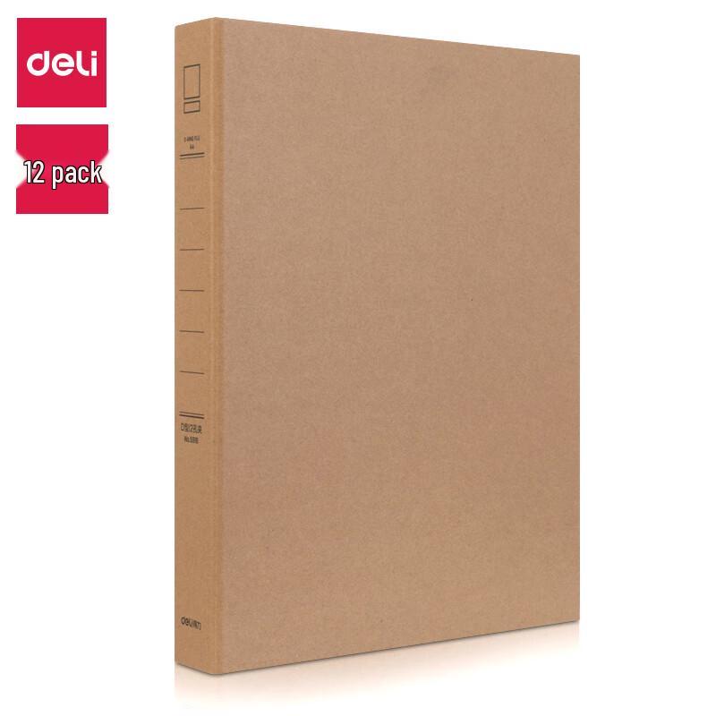 Deli 12-Pack Kraft Paper Folders