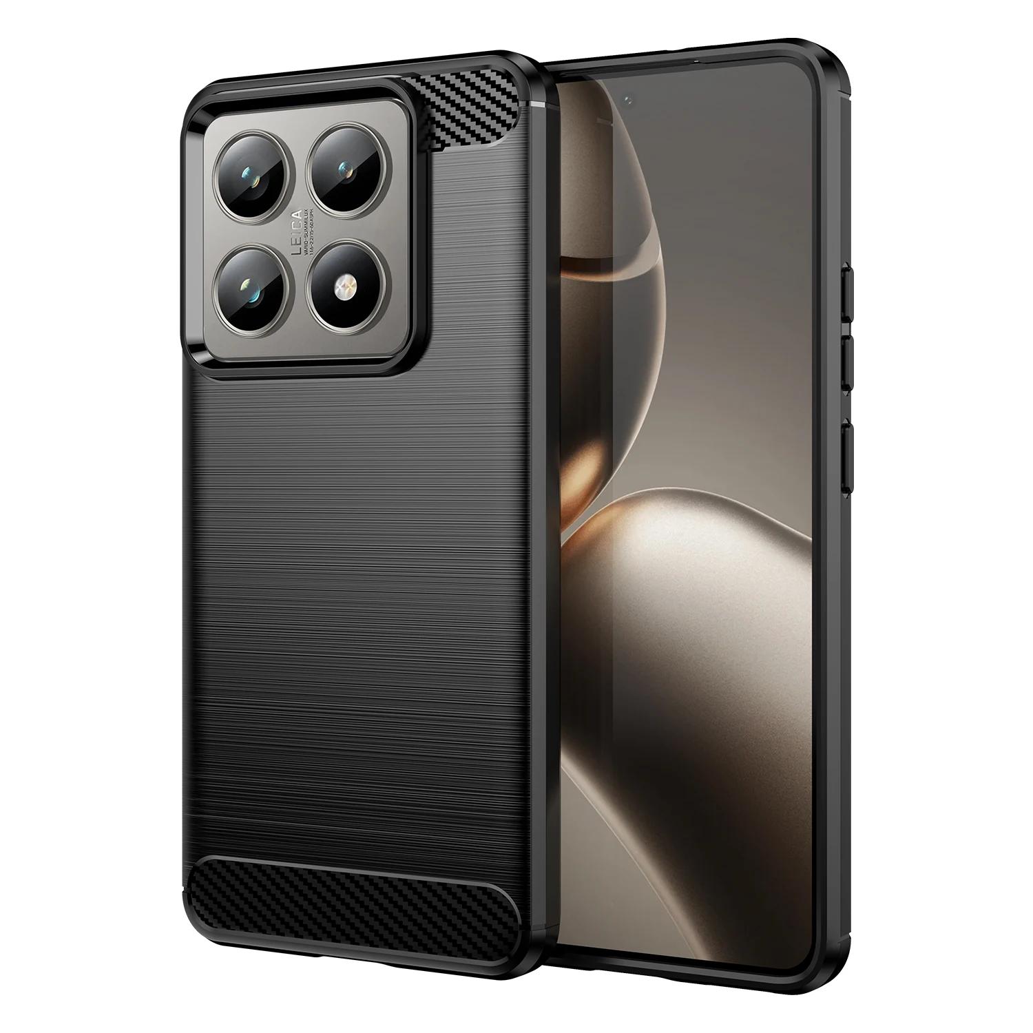 

Protective Case for Xiaomi 15T Pro 5G 14T 13T Pro 12T 11T Mi14t Xiao Mi15t Anti-Falling Phone Accessories Funda Xiaomi 11T Pro чорний