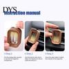 Portable Auto Scent Diffuser 2Pcs Car Vent Air Freshener Clip, Solid Perfume with Breathable Wind Activated Wind-Powered Scent, Leak-Proof Diffuser,