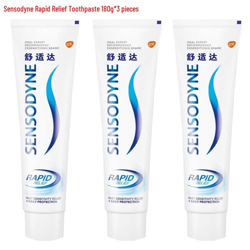 Sensodyne Rapid Relief Toothpaste Family Pack