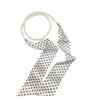 Silk Polka Dot Scarf Necklace Faux Pearl Ribbon Neckband Trendy Choker  Daily