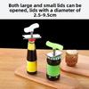 New Adjustable Multi-function Bottle Cap Opener Stainless Steel  Off Jar Opener Labor-saving Screw Can Opener for Kitchen Gadget
