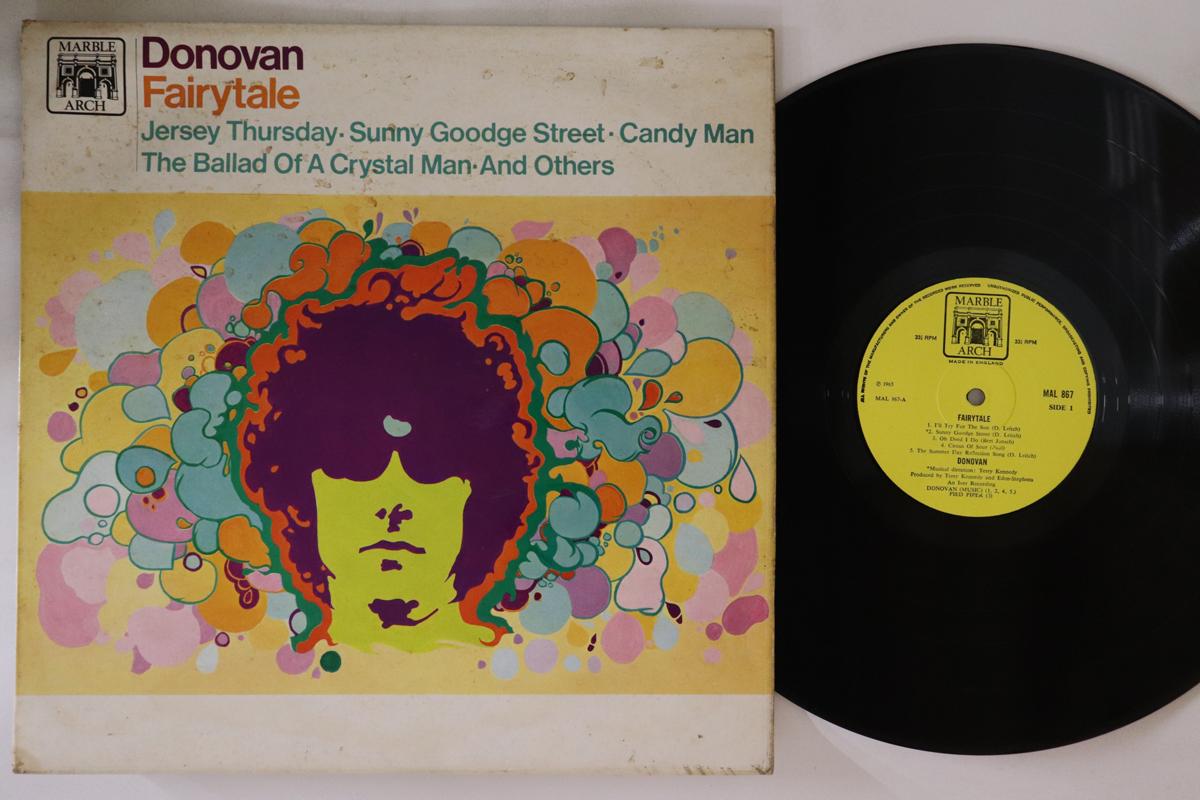 

LP Record DONOVAN Fairytale MAL867 MARBLE ARCH UK Rock Used