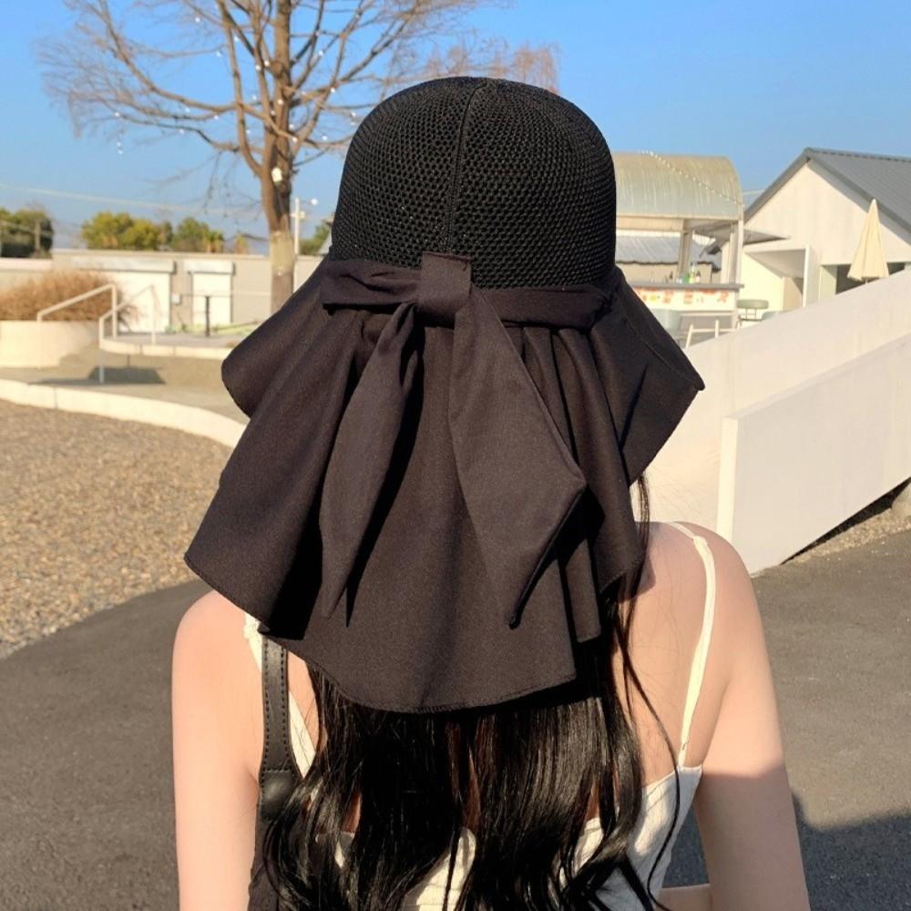 Korean Style Women Wide Brim Sun Hat Wide Brim Ladies' Sun Hat  Summer Outdoor Wear