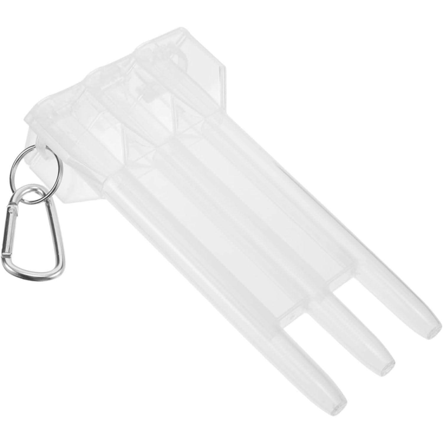 

XuJJJJunB dart case buckle storage darts transparent box dart box dart storage portable small lightweight case wear-resistant scratch-resistant белый