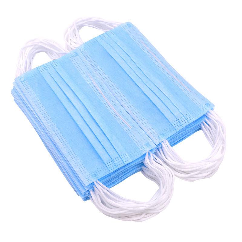 Ultra-dünne atmungsaktive Einwegmasken: Ein- oder dreilagig, Unisex, Einzeln verpackt, Erhältlich in Weiß oder Schwarz