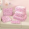 Cute Cartoon Travel Organizer Fabric Waterproof Multiuse Bag Packing