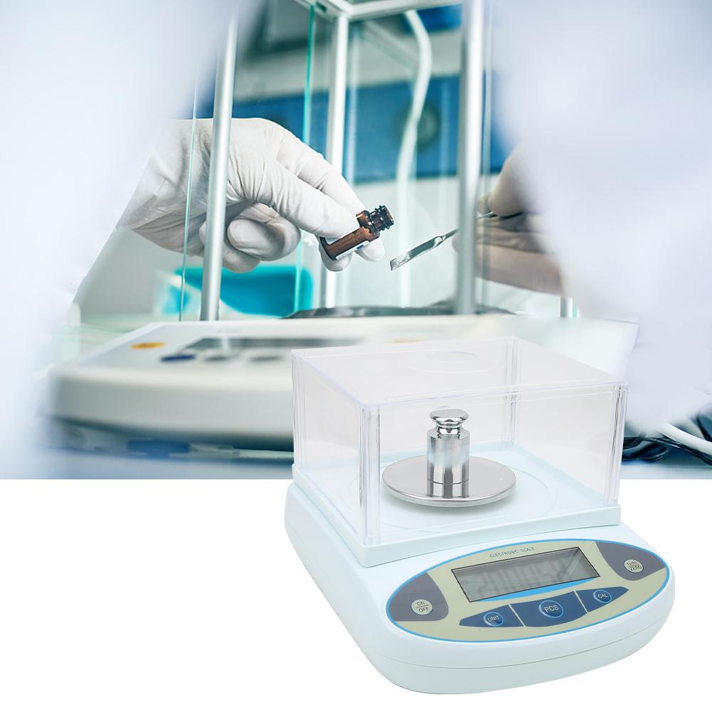 500g X0.01g Lab Analytical Precision Balance Electronic Scale with 200g Weight