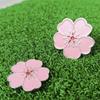 Aids Accessories Ball Position Mark Hat Marker Golf Putting Alignment Pink Flower Golf Hat Clip