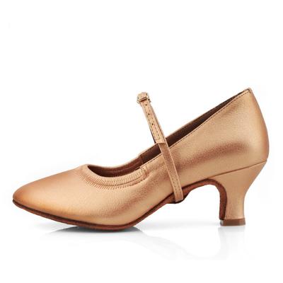 Ladies' Dance Shoes Women Waltz Dance Shoes Cow Leather Sole Soft Latin Dance Tango Dance Ballroom 7Cm 5Cm 3.5Cm Heels Optional
