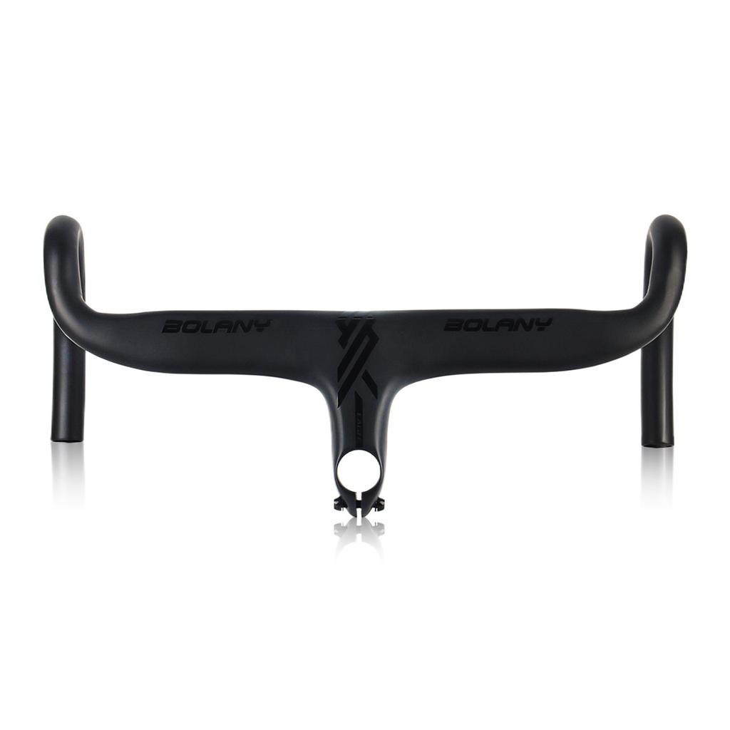 Road Bike Handlebars Aerodynamic Aluminum Integrated Handlebar Bracket Bicycle Accessory for