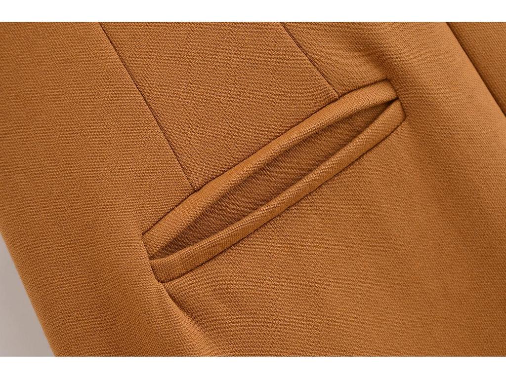 Salopetă lungă de damă, stil european și american, la modă, confortabilă, pentru primăvara 2025