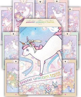 Tarotkarte Pastell Einhorn Tarot PASTEL UNICORN Rider Edition konform [Original]