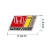 pgnkd1 Car Logo Aluminum Label Stickers Decorative Accessories For Honda Civic Fit Jazz Accord Pilot CRV Odyssey Passport City Shuttle