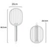3000V Foldable Electric Mosquito Killer USB Rechargeable Fly Trap Mosquito Swatter Racket Insect Killer With UV Light Bug Zapper