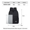 Casual Minimalist Backpack Large Capacity Multi-Compartment Travel Trendy College Student Schoolbag Computer Bag Business Bag