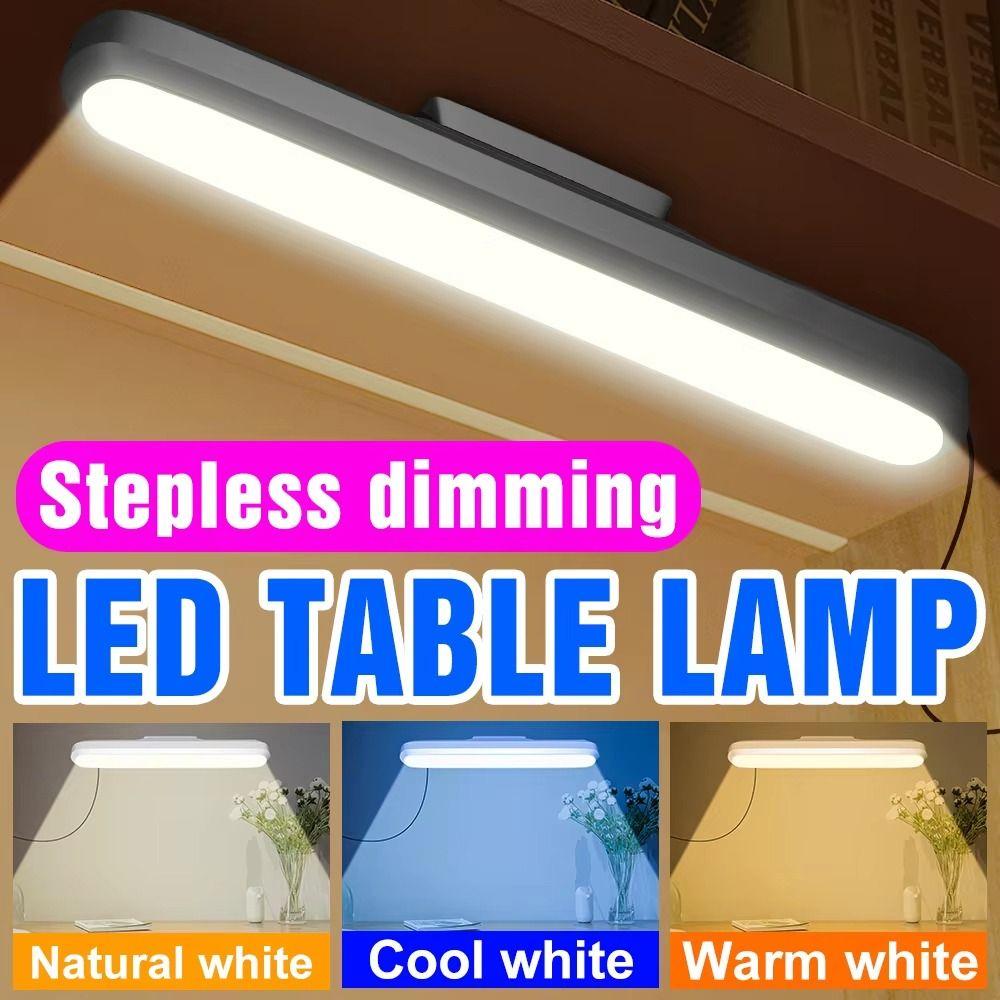 Eye Protection Magnetic LED Lighting 3 Color Adjustable Brightness Dimmable Table Lamp Remote Control Energy Saving