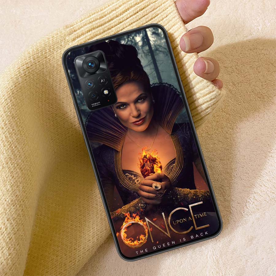 Evil Queen Once Upon A Time Phone Case For Redmi 13C 14C Note 14 13 Pro Plus 12 12C 10A 10C 10 9A 9C 9T 9 8 8A K80 K70 Pro Cover