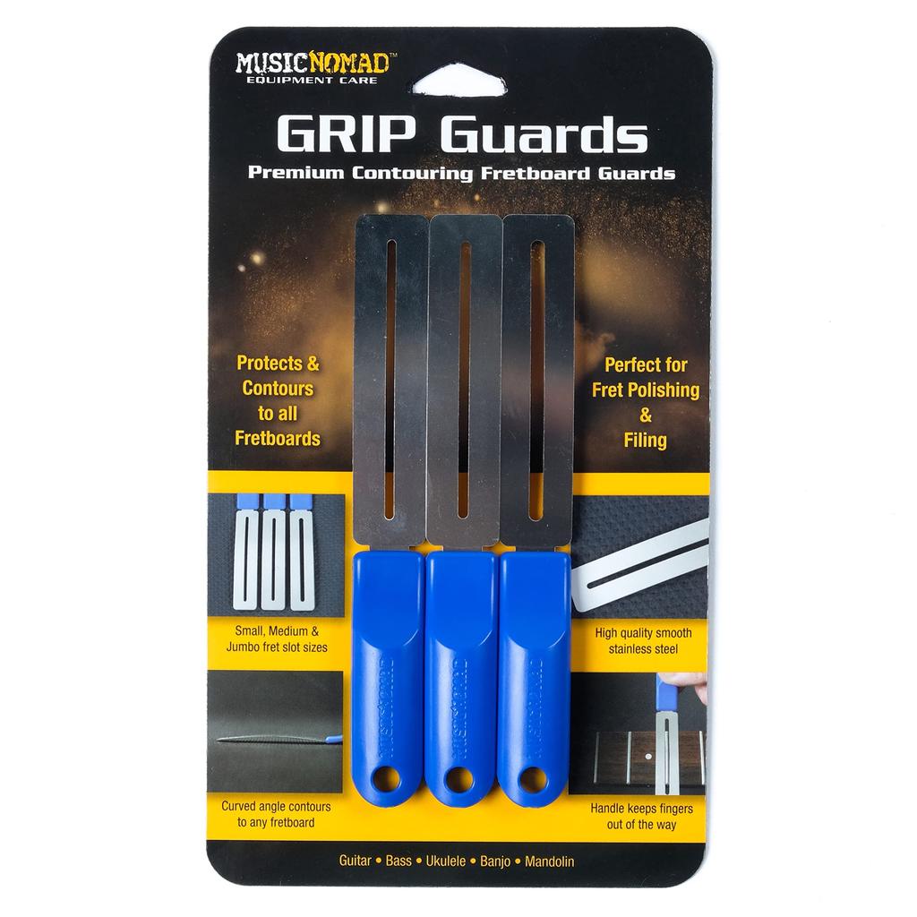 MUSIC NOMAD Maintenance Fret Cleaning Tool GRIP Guards MN225