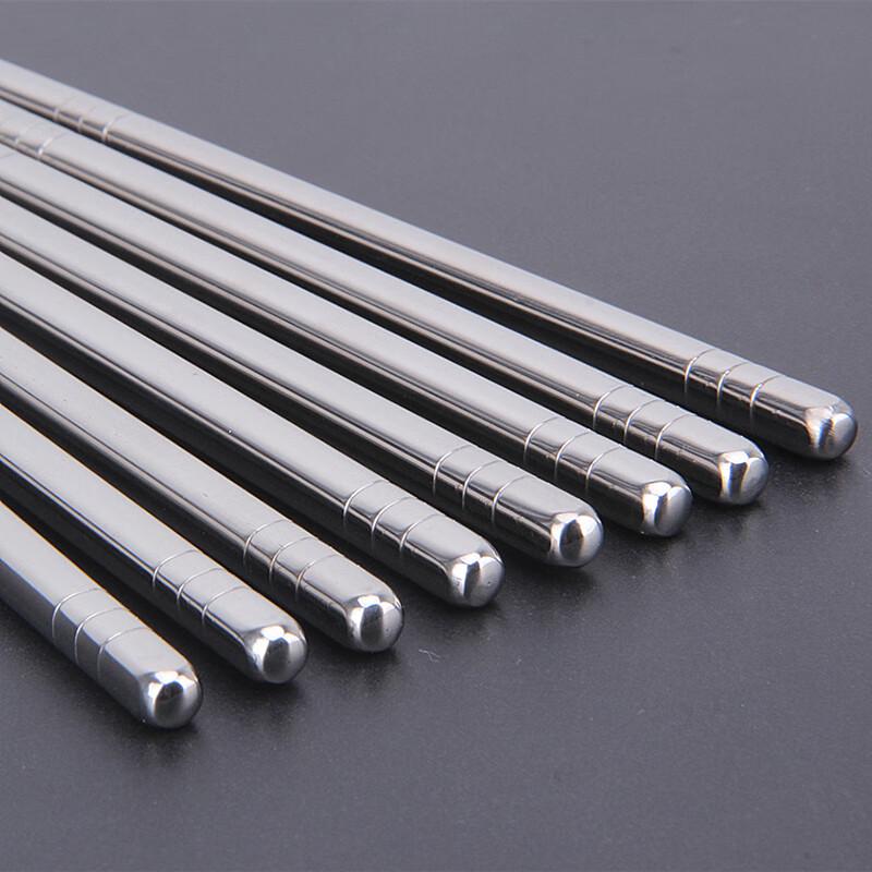 Lijia Stainless Steel Square Chopsticks