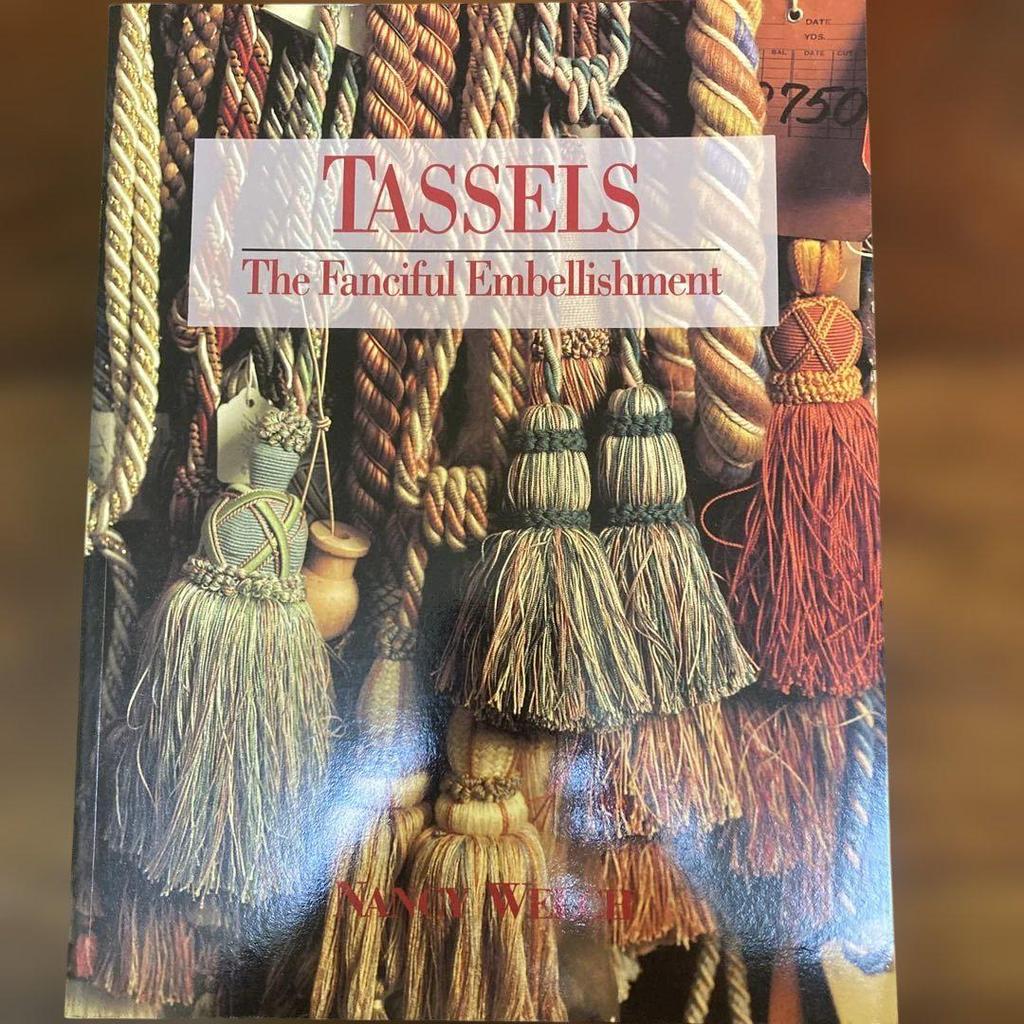 [USED] How to make tassels: Set of 2 Western books and 1 Japanese book